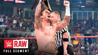 FULL SEGMENT CM Punk wins World Heavyweight Title from Edge Raw June 30 2008 [upl. by Rowe]