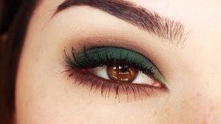 Smokey eyes with Green and Browns makeup tutorial [upl. by Yodlem]