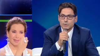 Barbara DUrso scopre in diretta TV di essere licenziata da Mediaset [upl. by Tace]