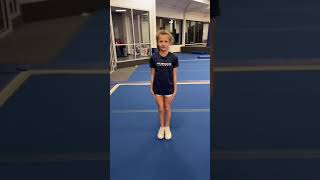 Highest toe touch cheer toetouch jumps [upl. by Ihcas]