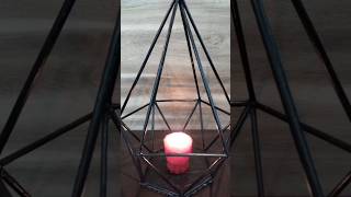 DIY Candle Holder  Wooden Stick Candle Holder  Home Decor Ideas [upl. by Adelaide192]