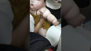 Fat asian baby tik tok [upl. by Anaihs]