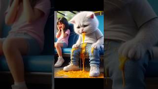 cat vomiting 🤮🤮shortsviral viralvideos trending shorts viral🤮🤮 [upl. by Alimak]