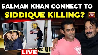 Baba Siddique LIVE News Bishnoi Gang Behind Murder Siddique Killed For Being Close To Salman Khan [upl. by Nilrev]