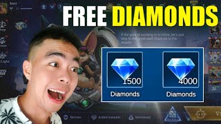 How to Get FREE DIAMONDS on Mobile Legends 2024 [upl. by Aiyotal458]