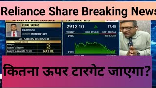 Reliance Share Breaking News  Reliance Share Target [upl. by Kerat]