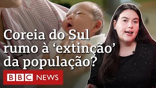 Coreia do Sul por que as mulheres não estão tendo filhos [upl. by Brittney]