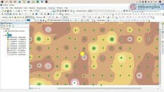 membuat peta sebaran kadar nikel  how to make a map of the distribution of nickel content in arcgis [upl. by Karol71]