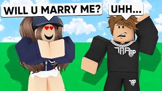 I Said YES to My GIRLFRIEND For 24 Hours It Was a MISTAKE Roblox Bedwars [upl. by Hnao878]