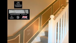 Heritage Staircase Panelling Makeover Video Lewes East Sussex [upl. by Enirrok]