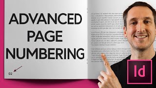 Advanced Page Numbering in Adobe InDesign [upl. by Polik]