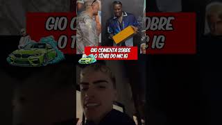 Gio comenta sobre o tênis do Mc IG tenis mcig clips resenha meme milionario giovanibrandi [upl. by Asselim]