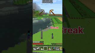 Which Minecraft Pickaxe is Faster and better shorts [upl. by Iviv]