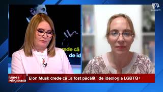 Elon Musk ‘Am Fost Păcălit de Ideologia LGBTQ’  Lumea Religioasă Azi [upl. by Vincenty]