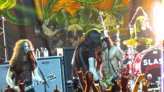 Slash By The Sword Ft Andrew Stockdale and Paradise City Brisbane 2012 [upl. by Junko]