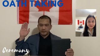 ACTUAL CANADIAN CITIZENSHIP OATH TAKING CEREMONY  via zoom [upl. by Mcclary]