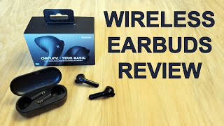 DEFUNC TRUE BASIC WIRELESS EARBUDS REVIEW amp UNBOXING  Bluetooth Headphones Designed In Sweden [upl. by Assilac]