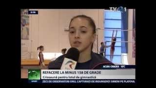 Gimnastele romance fac criosauna [upl. by Yssep]