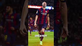 quotIniesta to Retire Farewell to a Football Legend 🌟 laliga football youtubeshorts soccer [upl. by Crystie]