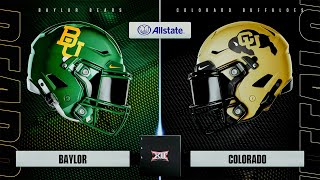 Baylor vs Colorado Week 4  College Football 25  Full Game Simulation [upl. by Annais]