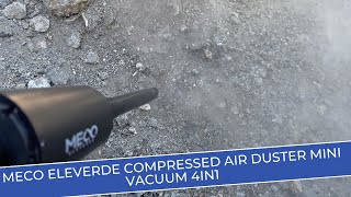 Cordless Air Duster amp Vacuum Test MECO ELEVERDE [upl. by Charlotta]