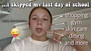 i skipped my last day off school vlog Officially Leah [upl. by Hsiwhem]