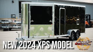 New 2024 Nitro XPS Inline Snowmobile Trailer [upl. by Nageam98]