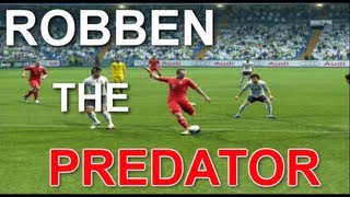 PES 2013  Robben The Predator [upl. by Neomah]