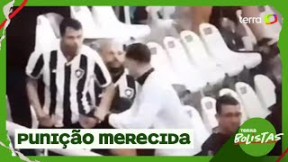 Racismo no futebol Botafogo baniu torcedores [upl. by Yentyrb]