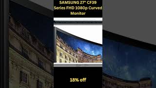 Immerse in Brilliance 🌟 Samsung 27quot CF39 Series FHD 1080p Curved Monitor  Limited Time Offer 🚀 [upl. by Venice278]