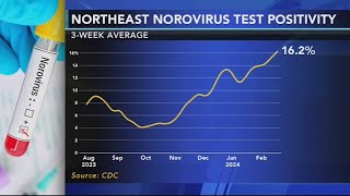 Doctors warn of contagious norovirus spreading in the Philadelphia region [upl. by Aseram]