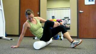 Foam Roll Techniques  The Glutes [upl. by Ecinhoj]