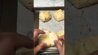 Flaky and buttery sourdough biscuits  Long fermentation [upl. by Hakkeber583]