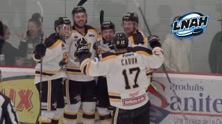 1st Overall Pick Gabriel Chabot marque son 1er dans la LNAH  111024 [upl. by Raffin]