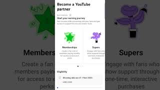 Youtube channel monetization status monetization shorts [upl. by Jr862]