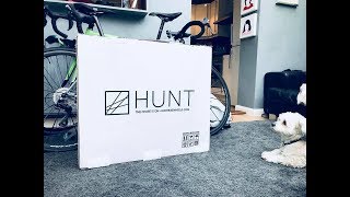 121 HUNT 38 Wide Aero Carbon Wheels  Unboxing and fitting [upl. by Artimid56]