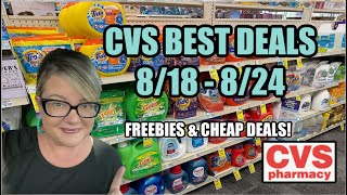 CVS BEST DEALS 818  824  FreebiesMoneyMakers amp More [upl. by Yecal]