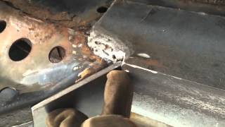 2000 Toyota 4Runner Frame Rot Repair  Welded [upl. by Drofxer98]