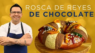 La receta que buscabas ROSCA DE REYES DE CHOCOLATE [upl. by Calen]