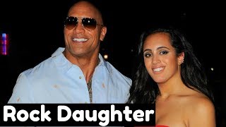 Dwayne The Rock Johnson Daughter  Simone Alexandra Johnson [upl. by Broderick642]