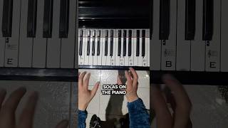 Solas 🎹 Two Hands EASY Piano Walkthrough lesson piano pianotutorial learn tutorial [upl. by Teplica]