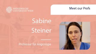 Sabine Steiner  Professur für Angiologie [upl. by Adnolor441]