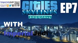 Lets Play Cities Skylines  Snowfall  Grand Central Station  Episode 7 [upl. by Eillak809]