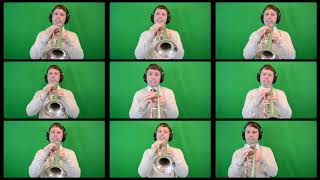 Revolting Children from quotMatilda the Musicalquot  Trumpet Multitrack Cover [upl. by Surtemed]