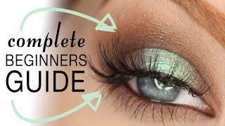 How to Apply False Lashes  Complete Beginners Guide [upl. by Silda]