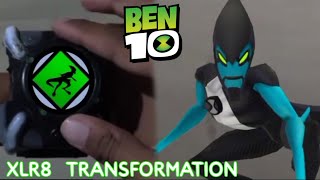 Ben 10  Xlr8 Transformation  Real Life [upl. by Annaehs]