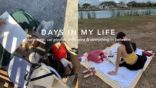 vlog alone time car playlist little wins amp everything in between [upl. by Deragon227]