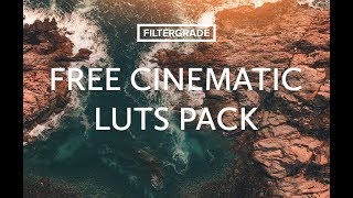 FREE Cinematic Video LUTs Tutorial amp Download [upl. by Romo]