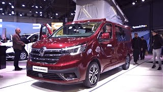 2024 Renault Trafic Spacenomad Camper Van  Interior Exterior Walkaround  Brussels Motor Show [upl. by Sirovaj]