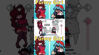 Friday Night Funkin VS Funny Girl 17Bucks（Boing）shorts [upl. by Marietta802]